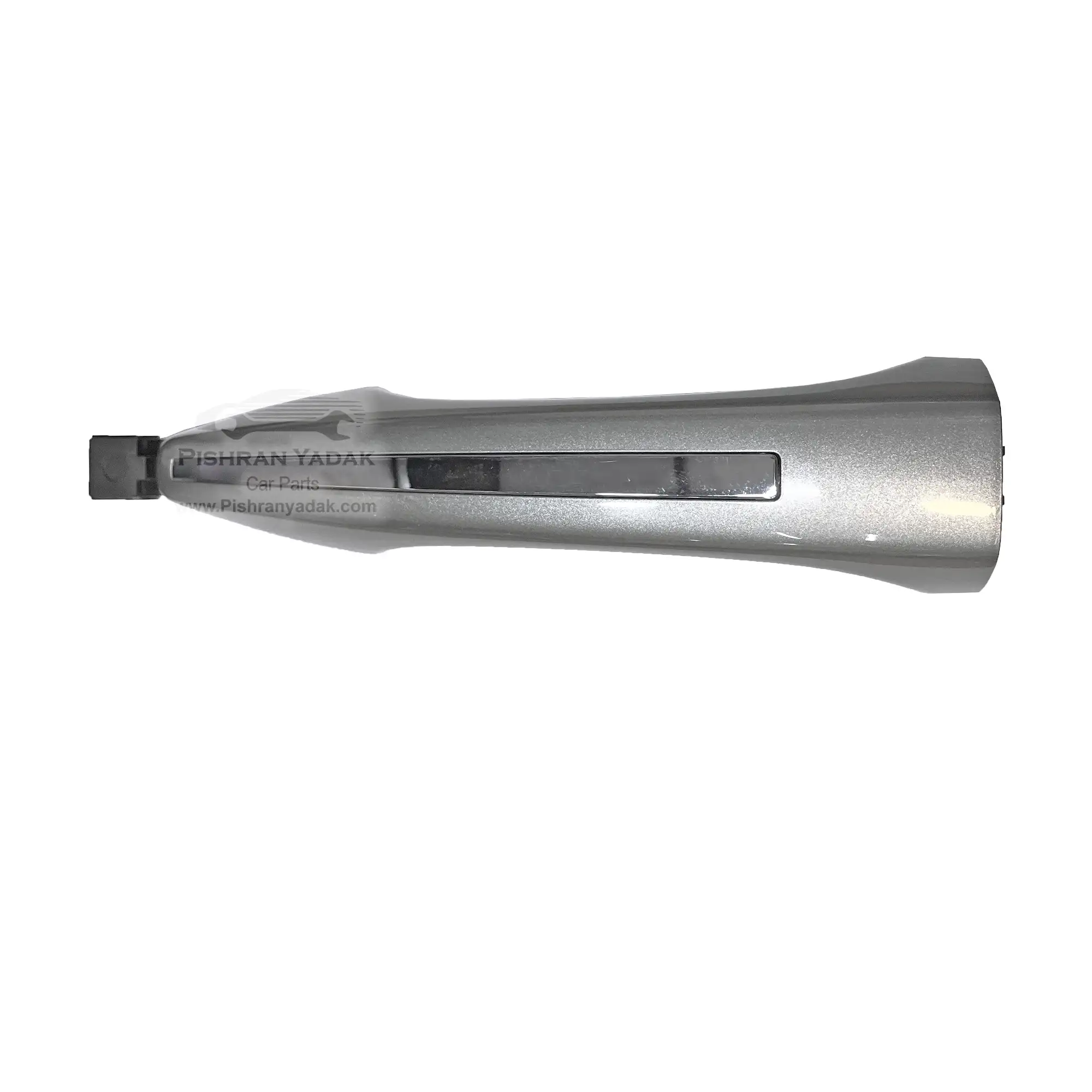 دستگیره عقب چپ تارا اتوماتیک نقره تیتانیوم دستگیره بیرونی عقب چپ نقره تیتانیوم تارا اتومات